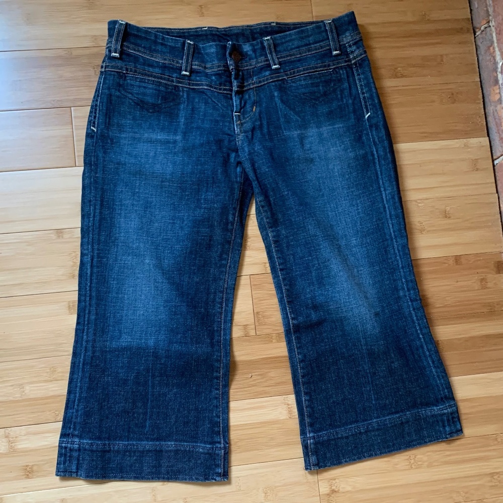 Citizens of Humanity Culotte- Style Denim Jeans